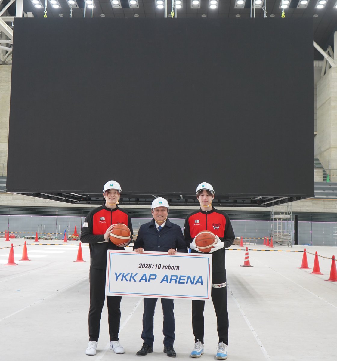 YKK AP ARENA | YKK APアリーナ tweet media
