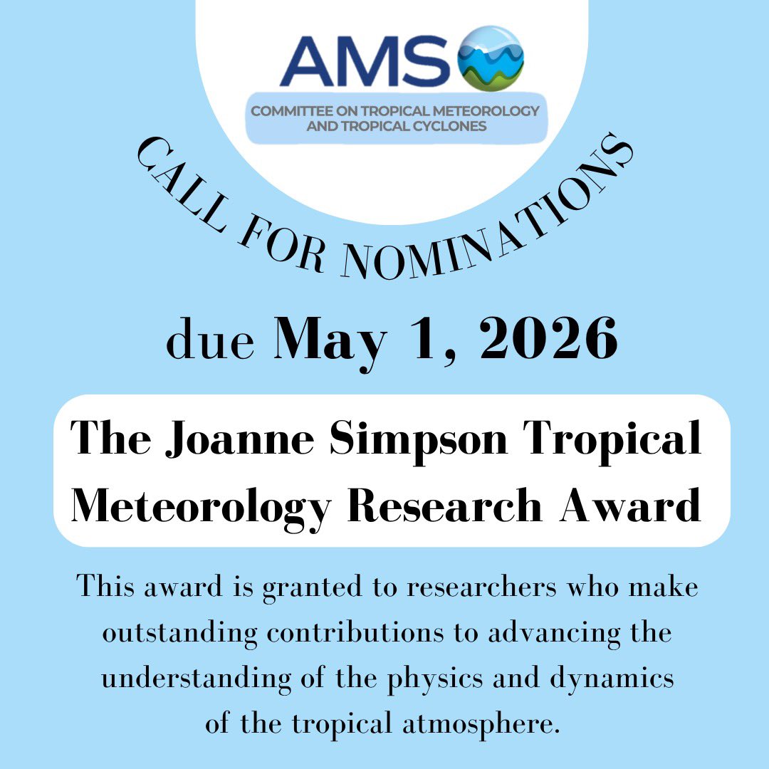 AMS Tropical tweet media