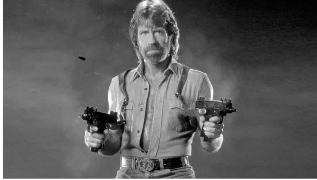 Chuck Norris, no perdió la vida, la vida perdió a Chuck Norris.