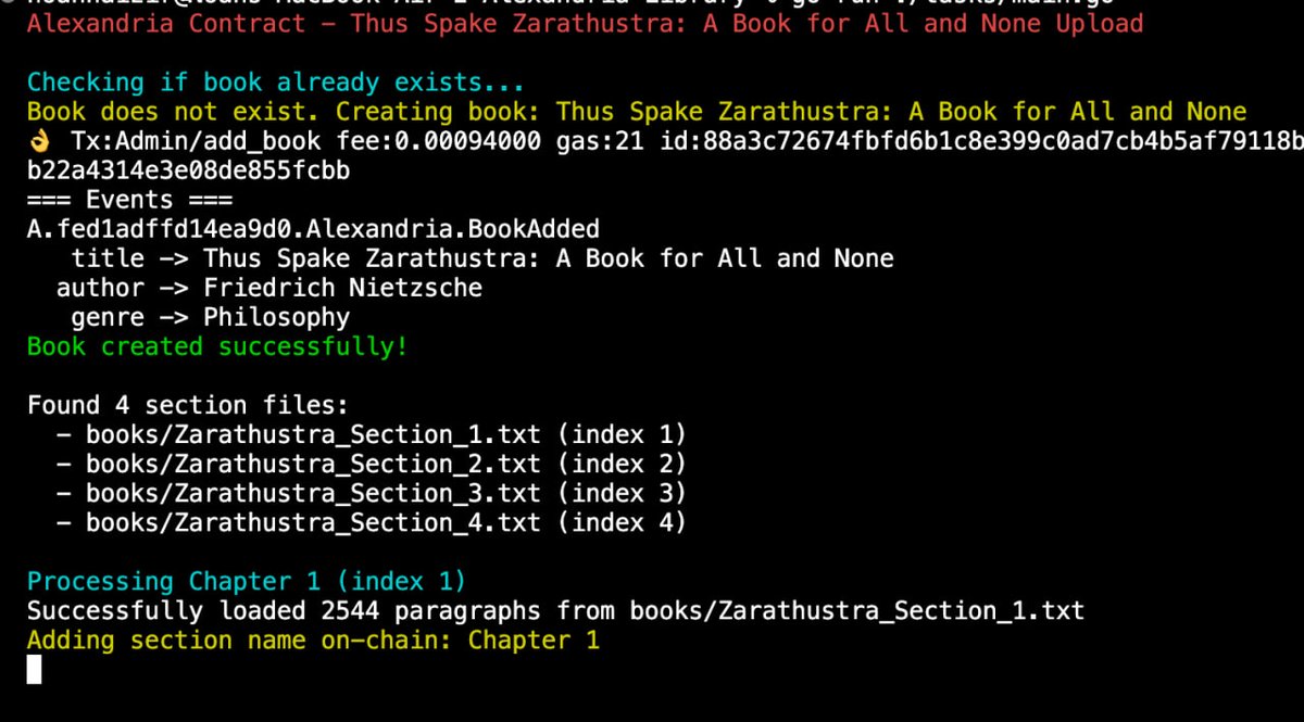 Alexandria Library tweet media