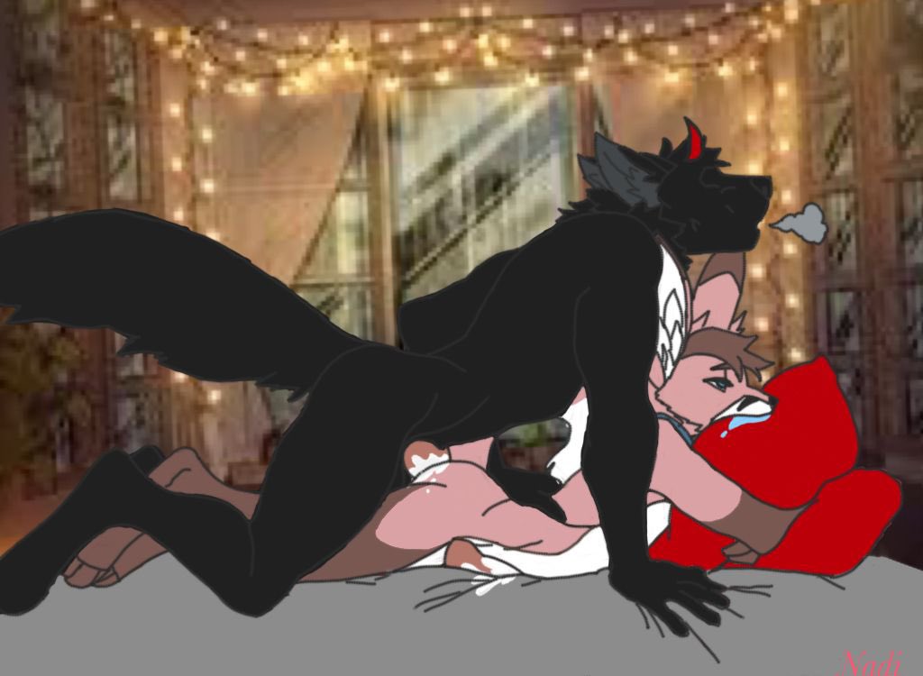 lilnadi7's tweet photo. Made my oc a femboy and been making art of him getting naughty with his daddy!
.
Plz don’t report my art 🥺 (NSFW)
.
Oc: Aki and JayJay
.
“Typping.. “
.
Hope you enjoy 💞 - Nadi
.
#foxdrawing #wolfdrawing #furryart #furryartist https://t.co/dhcWOLhRJl