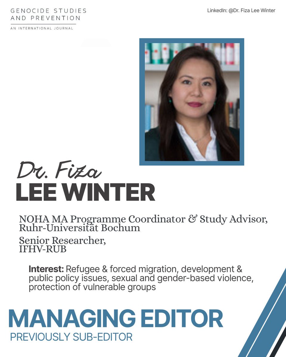 Genocide Studies & Prevention (GSP) tweet media