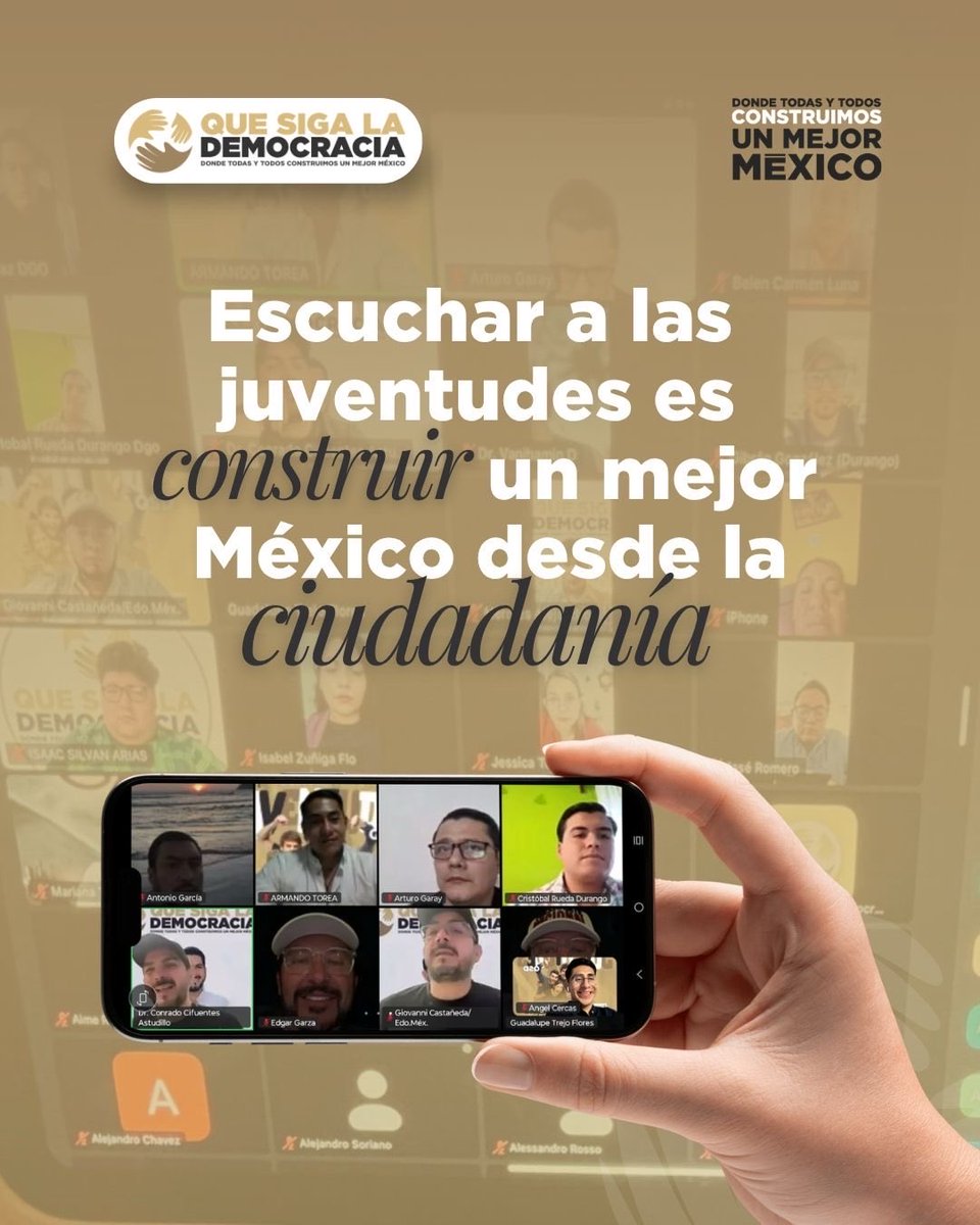 Que Siga La Democracia tweet media