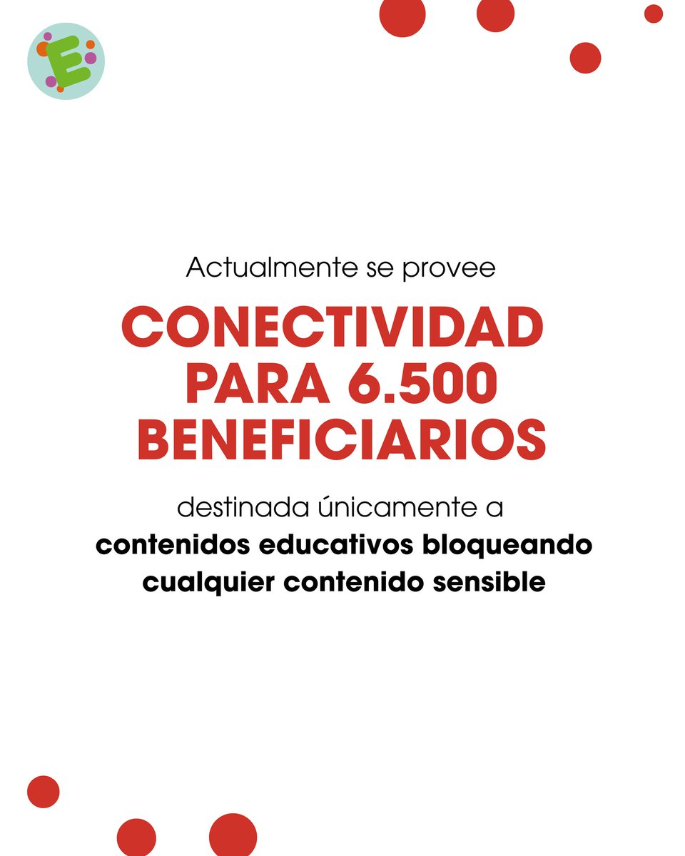 explorak5's tweet photo. La conectividad educativa
segura permite que miles de niños
accedan a recursos digitales en
entornos protegidos, fortaleciendo los procesos de aprendizaje en las
Unidades Educativas. https://t.co/lXJZmPbbqu