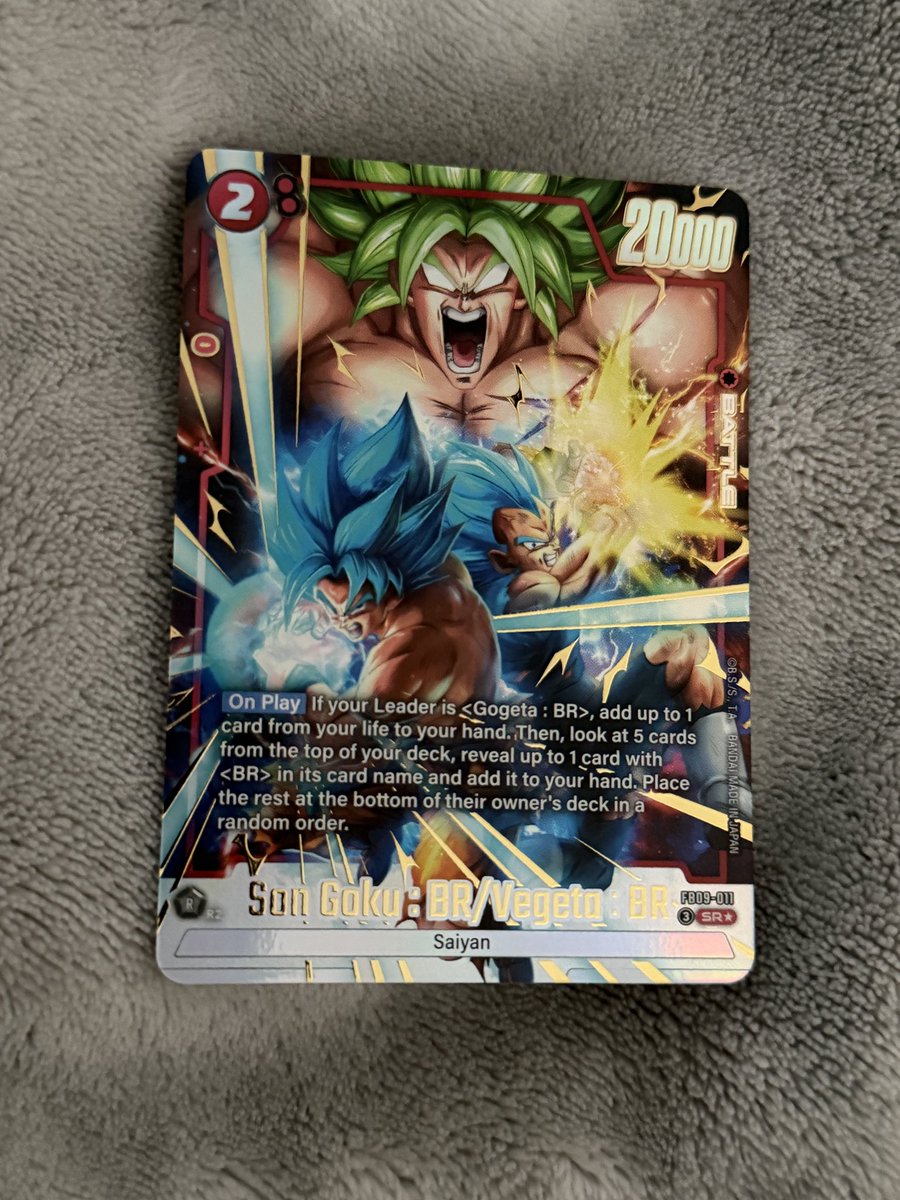 Cannab3ast's tweet photo. @dbfw_cardgameEN https://t.co/YqoPvD1nOP