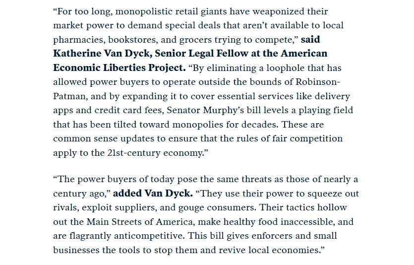 American Economic Liberties Project tweet media