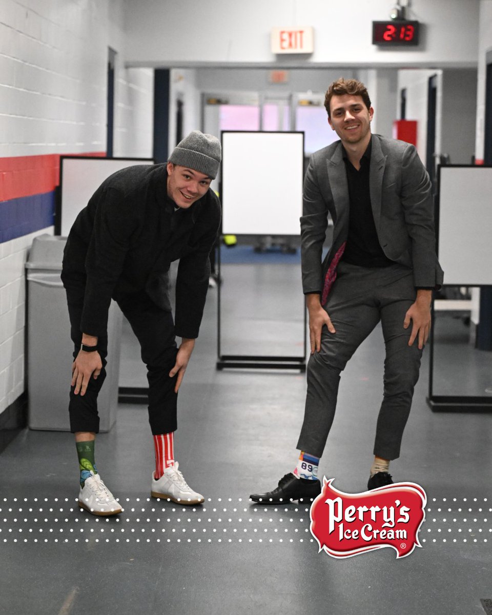 AmerksHockey's tweet photo. Celebrating World Down Syndrome Day with our mismatched socks tonight! #SweetSuits
We’re honored to join in celebrating differences and promoting inclusion with these mismatched socks, specially designed by @NHL players with personal connections to Down Syndrome.
📷MORE PHOTOS | https://t.co/sQxdgLg2v6