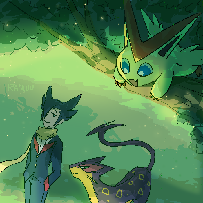 ramuu24's tweet photo. foresty #victini #grimsley #liepard https://t.co/JBACTtuTNw