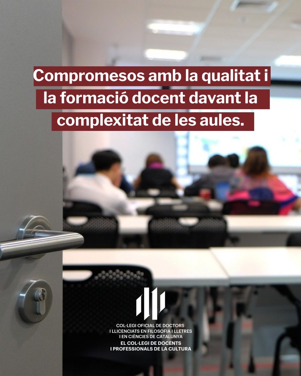 Col·legi de docents tweet media