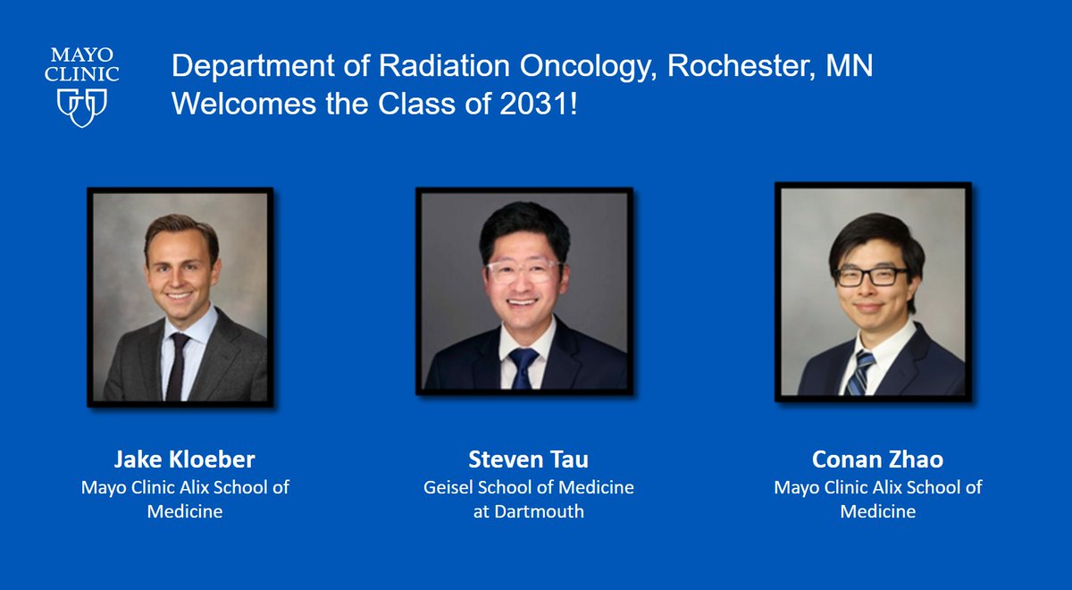 Mayo Clinic Radiation Oncology tweet media