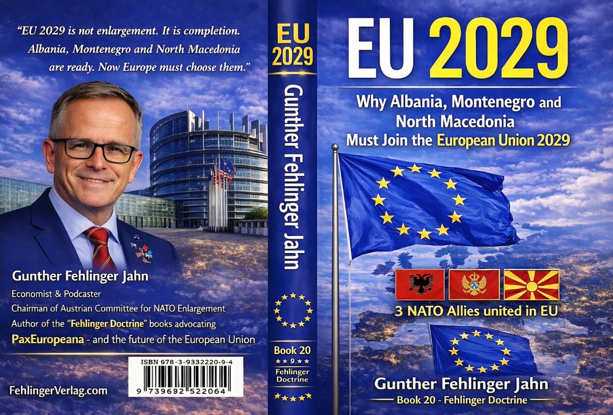 GunterFehlinger's tweet photo. Yes to EU enlargement #EU30 https://t.co/hgrSetxR7V