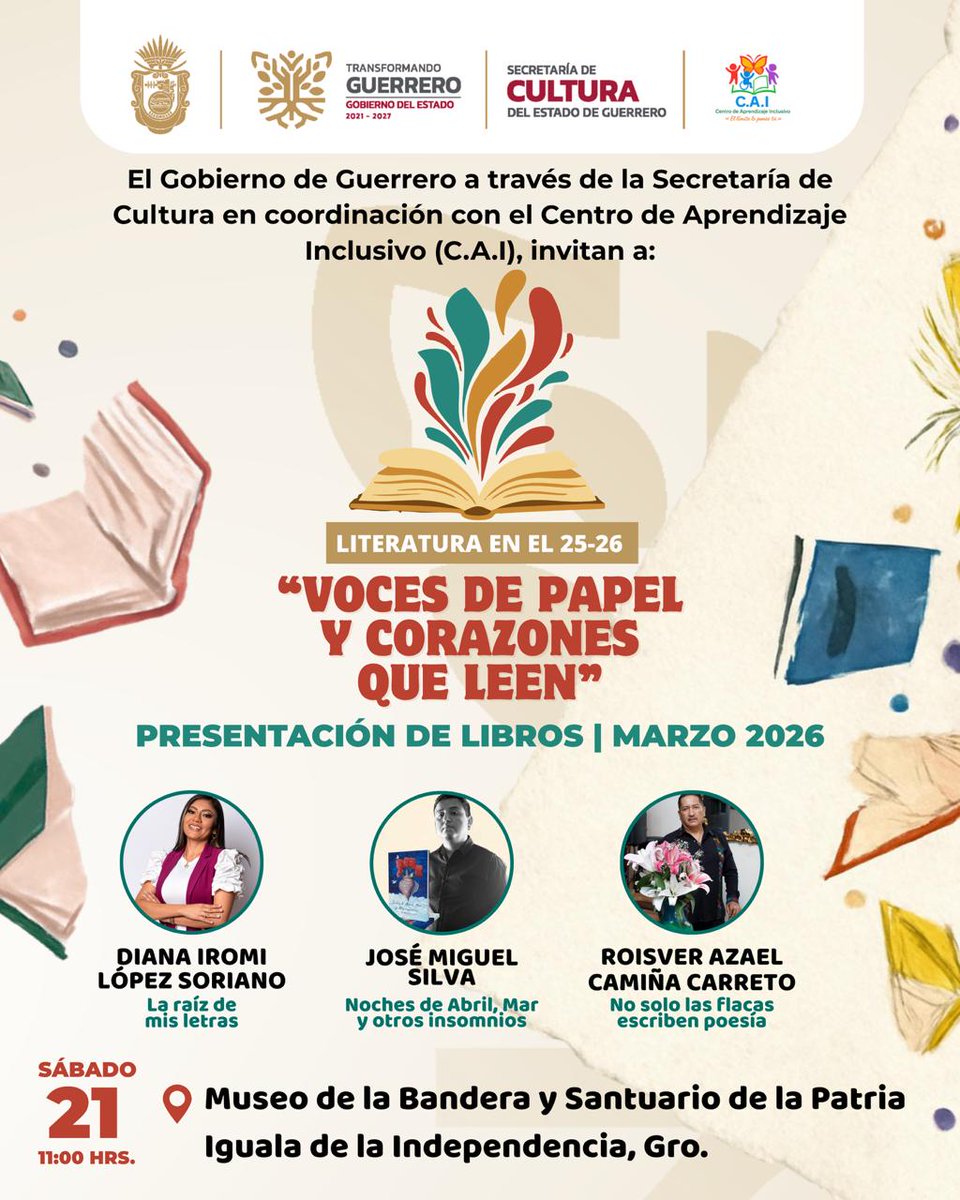 Secretaría de Cultura Gro. tweet media