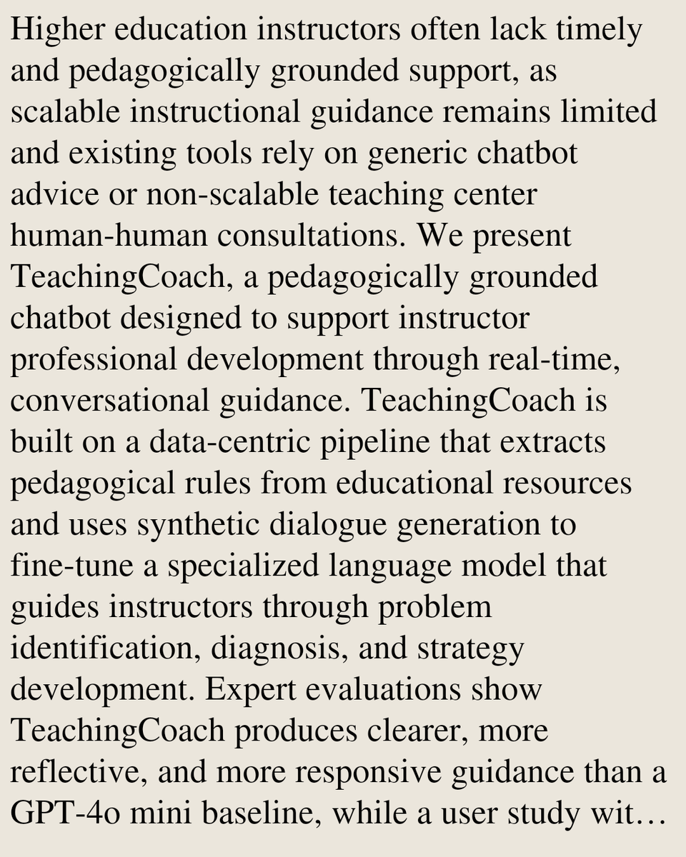 AI Papers arXiv tweet media