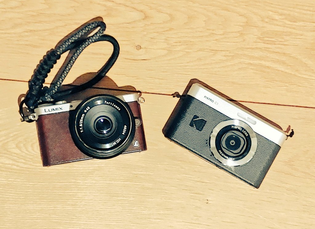 Kodak pixpro c1 = Lumix GM1S

#MicroFourThirds