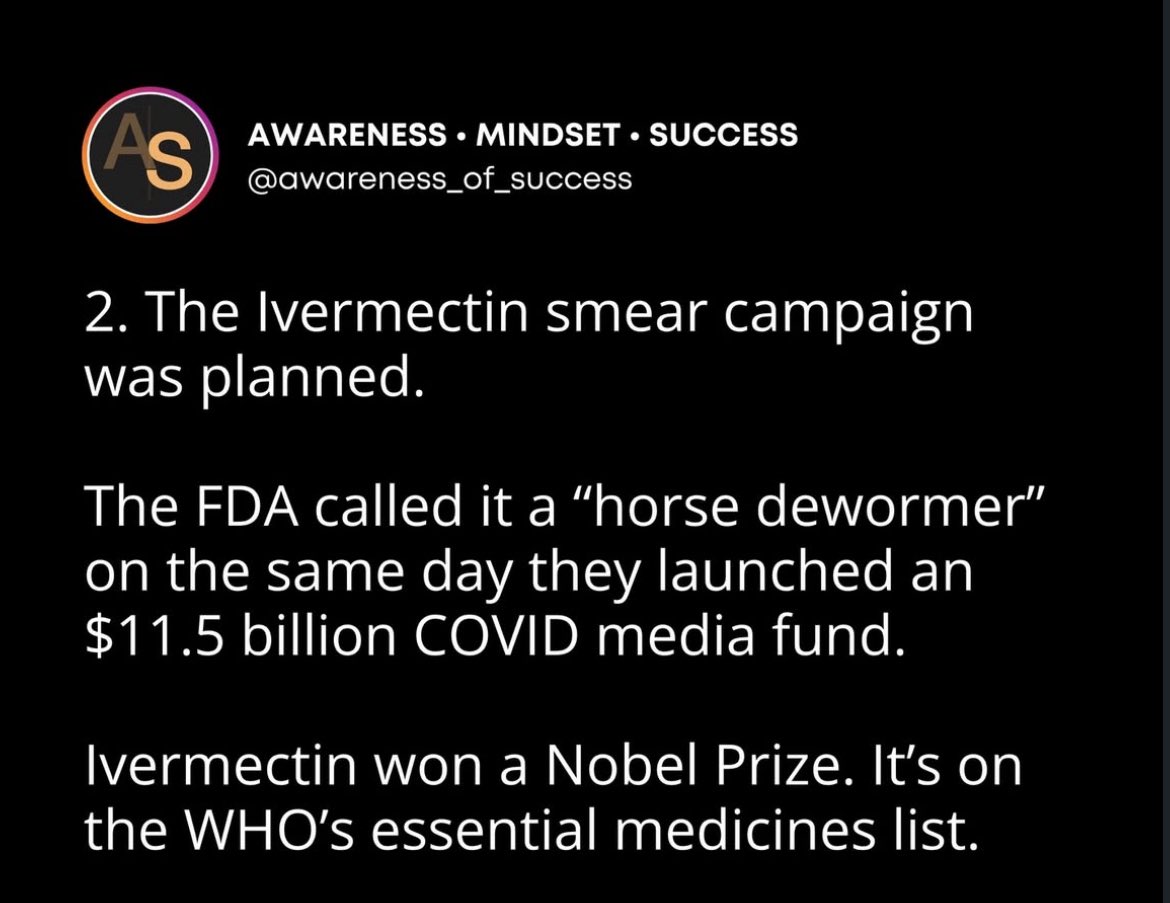 SchmidtUpLate's tweet photo. @cvspharmacy wouldn’t fill my prescription for Ivermectin bc they were complicit in the narrative 

Had to find a pharmacy that would allow me to heal how I chose and one that wasn’t part of a global PsyOp https://t.co/Y6NqxQubYt