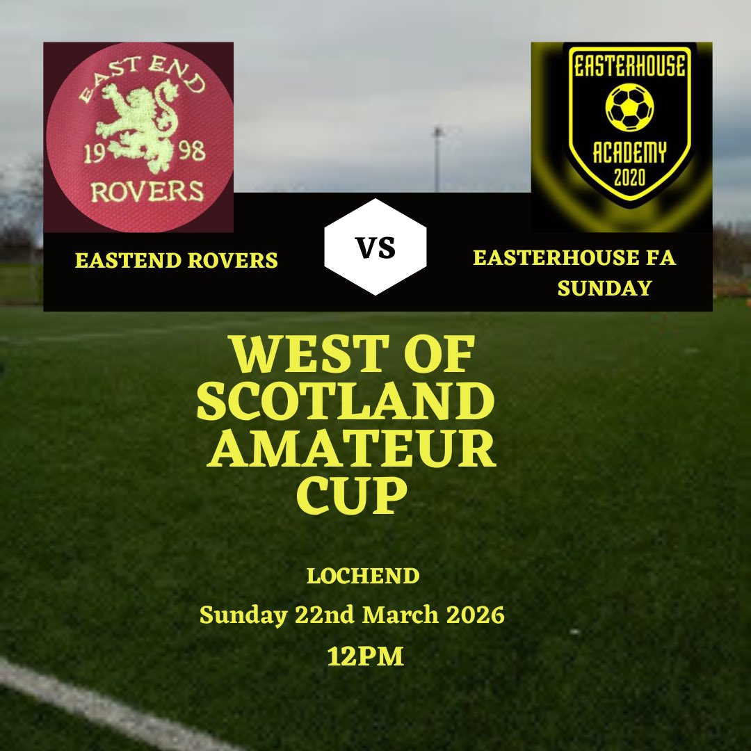 Easterhouse FA (Sunday) tweet media