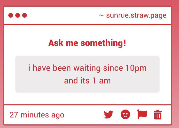 rue 🐠 results soon! tweet media