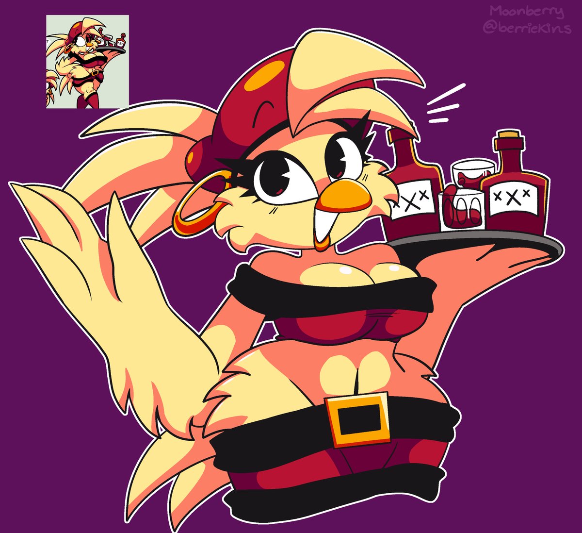 Moonberry🍒comms open!! tweet media