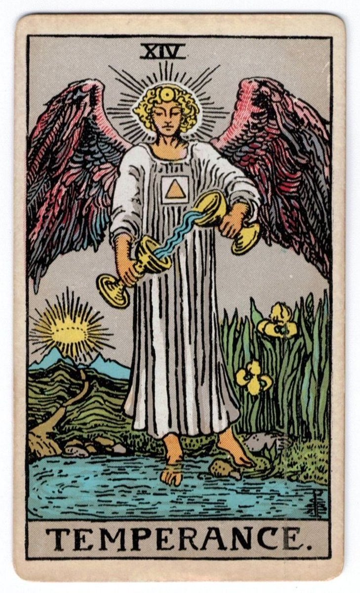 Lodicelaluna's tweet photo. 20 de marzo – Equinoccio: el equilibrio del alma 🌞🌙

Hoy vivimos uno de los momentos energéticos más importantes del año: el equinoccio. Es el punto exacto donde la luz y la oscuridad se equilibran, donde el día y la noche duran lo mismo y el universo nos recuerda que todo en la vida necesita armonía para poder crecer.

Para acompañar esta vibración les traigo la carta de La Templanza.
Una de las cartas más espirituales del tarot, que nos habla de sanación profunda, calma interior y equilibrio emocional. La Templanza no actúa desde la fuerza, sino desde la armonía. Nos recuerda que los cambios verdaderos se logran cuando el alma encuentra paz.