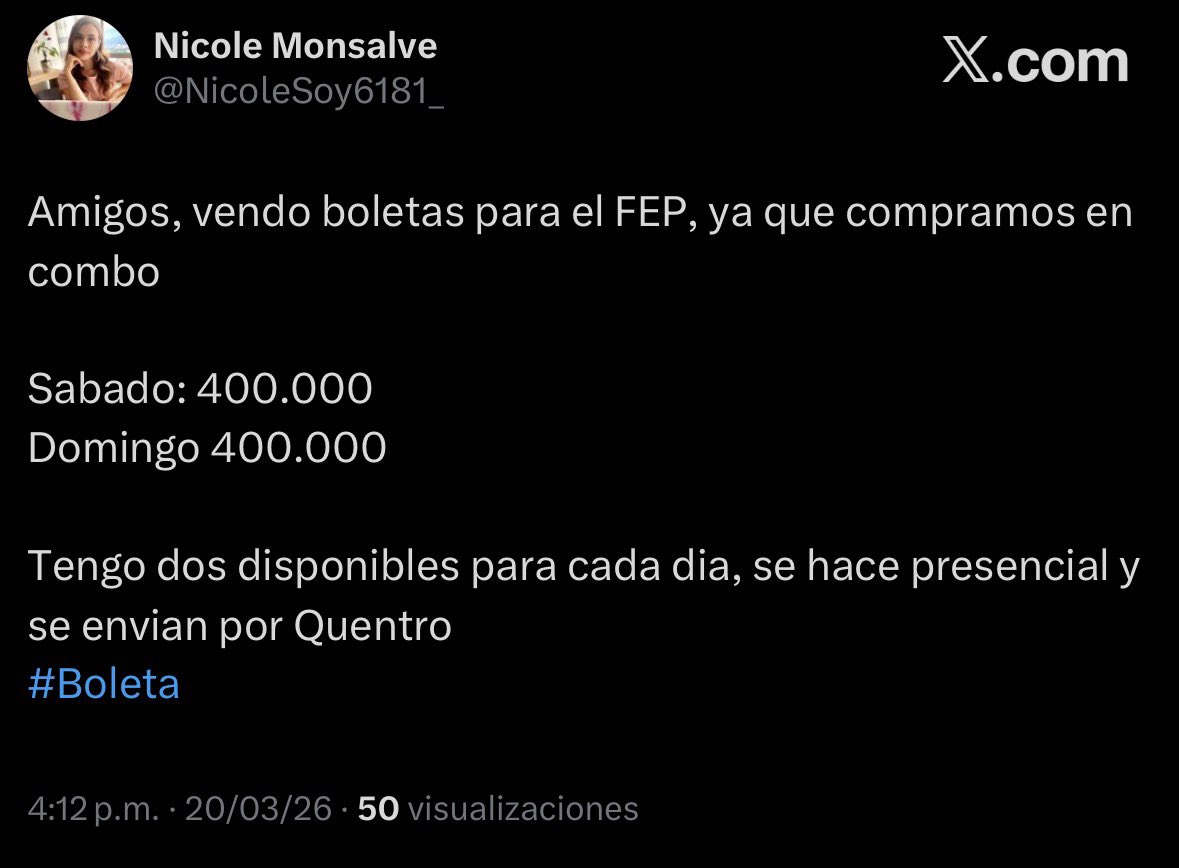 Estafas Boletas Colombia ⚠️‼️ tweet media