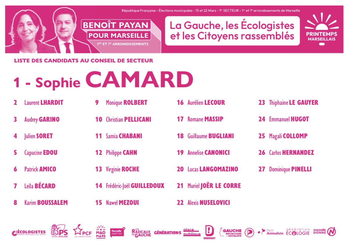 Sophie Camard Pour Marseille 1-7 tweet media