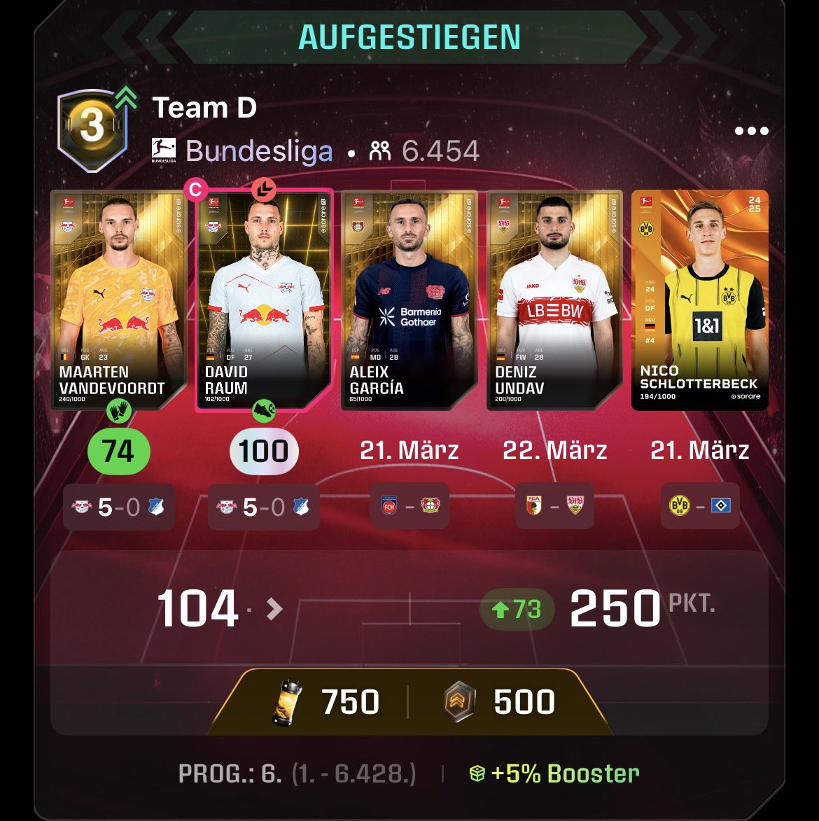 Sorare Bundesliga tweet media