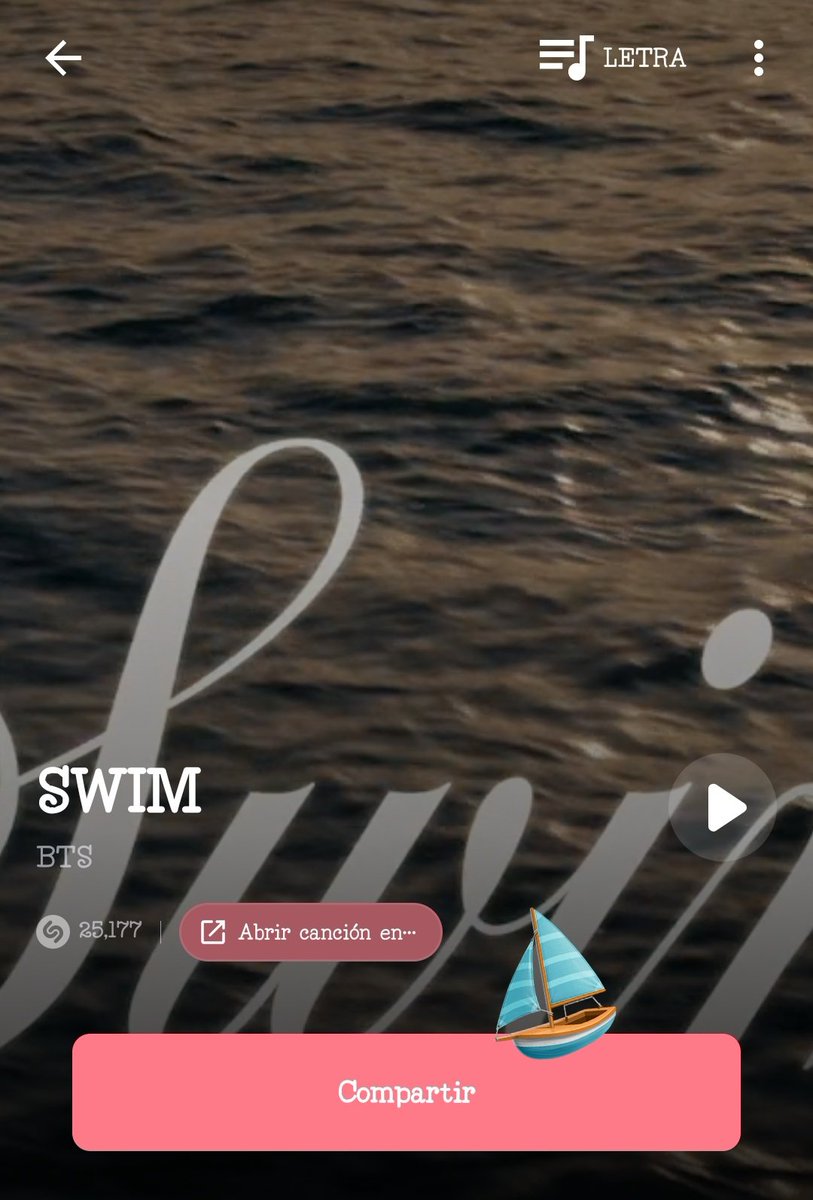 — DINÁMICA SHAZAM : 

💜 Deja tus capturas de Swim y bsides de Arirang.

📌 META 25 capturas.

ARIRANG OUT TODAY
SWIM OUT TODAY
#BTS_ARIRANG 
#BTS_SWIM