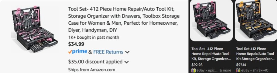 GlitchedSavings's tweet image. $35 FOR A 412-PIECE TOOL KIT ON AMAZON

Use code at checkout: O5EOYPR3

Originally $100 &amp;amp; similar kits are selling for $80

deals.pennyexplorer.com/r/hHhWuA #ad