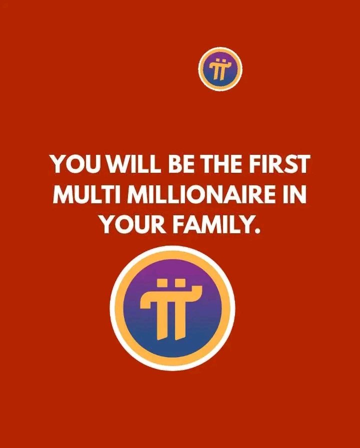 sundaypeter8110's tweet image. PIONEERS will be the first Multi Millionaire in your Family

#PiNetwork #Millionaire