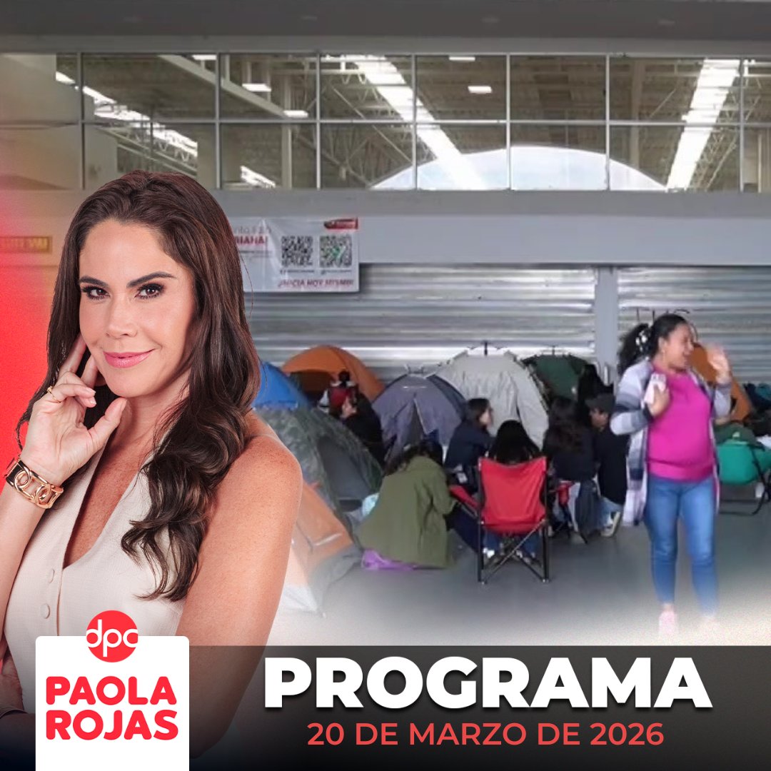 ¿Te perdiste el programa completo de hoy? Aquí puedes verlo >> youtu.be/vZfHDC6lPH8

#PaolaRojasDPC <a href="/PaolaRojas/">Paola Rojas</a>