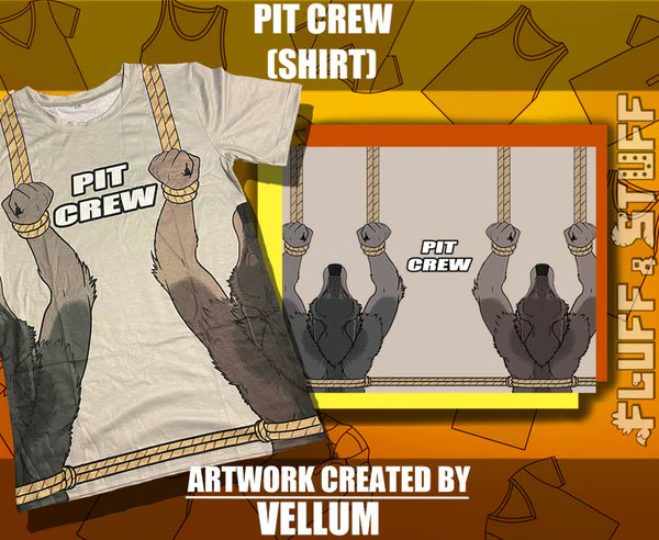 We are discontinuing our apparel lines, and have heavily discounted our remaining shirt designs! Get great deals on shirts while supplies last! Once they're gone, they're gone!

Pit Crew Shirt by <a href="/VellumArtwork/">Vellum</a>  - Now only $15.99 (50% off)
huffaromas.com/products/pit-c…