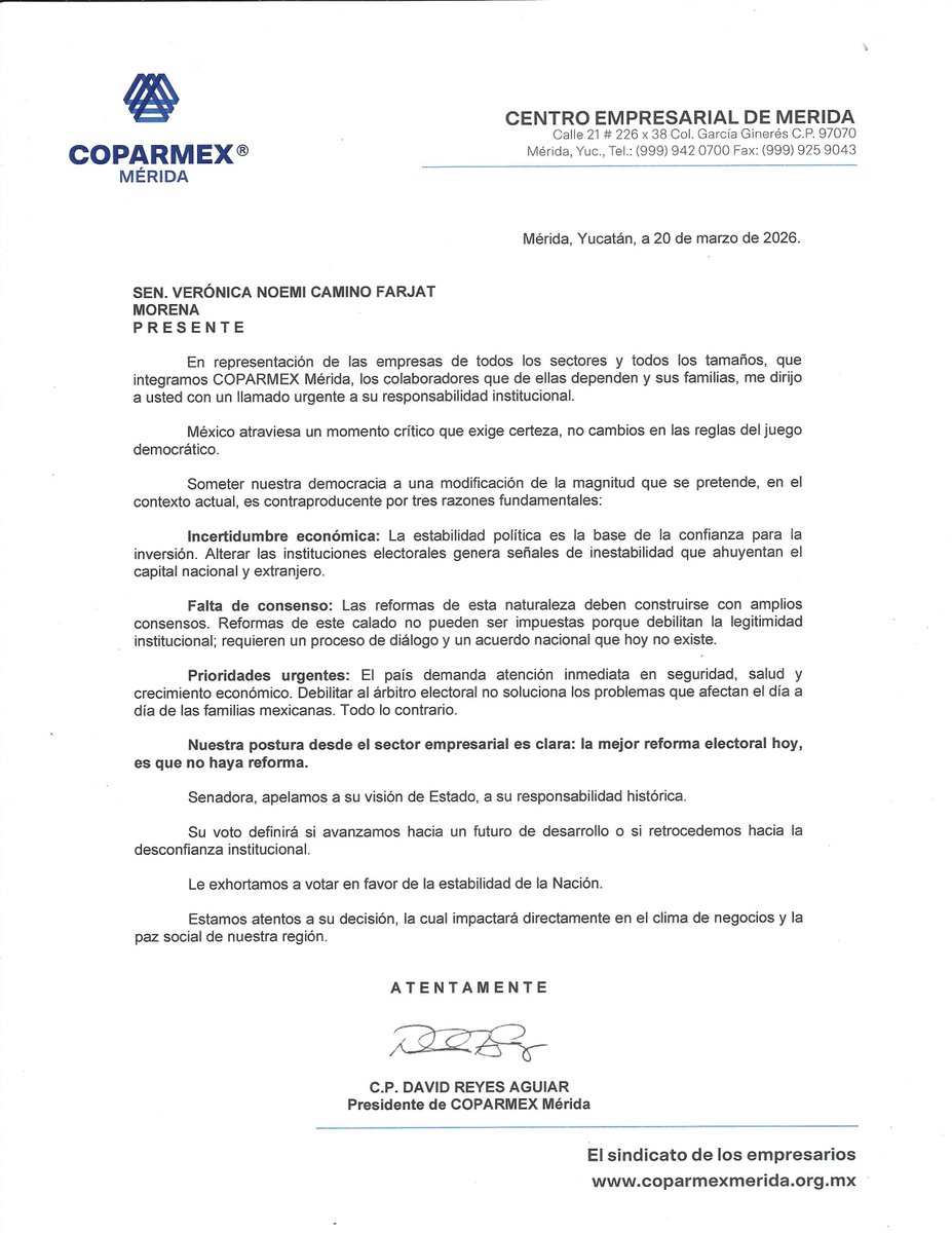 COPARMEX MERIDA tweet media