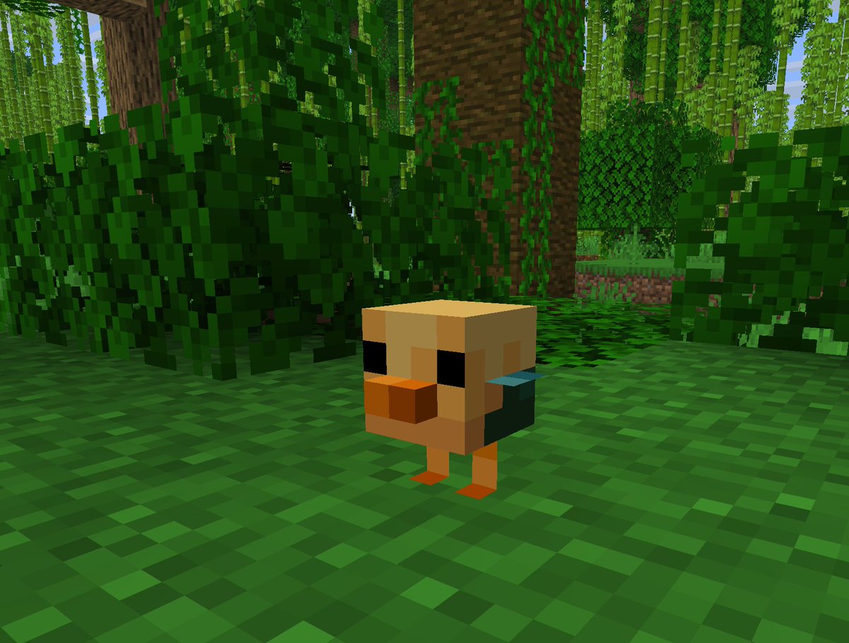 MintRefresh_MC's tweet photo. Full 180 from my recent posts: I made another Fancy Chick design. The new one is meant to reflect the adult, despite that not really being important. The design is unique though!

Is the green chick still the favorite, or do y'all like this other one?

#Minecraft #MinecraftEarth https://t.co/QyTv6PmRFE