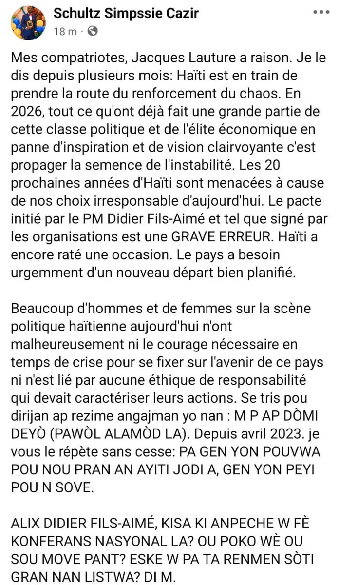 Schultz Simpssie Cazir 🇭🇹 tweet media