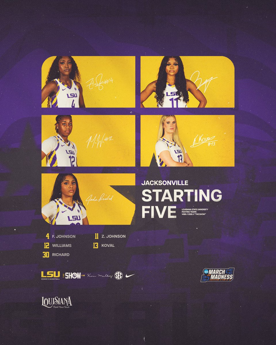 LSU Women's Basketball tweet media