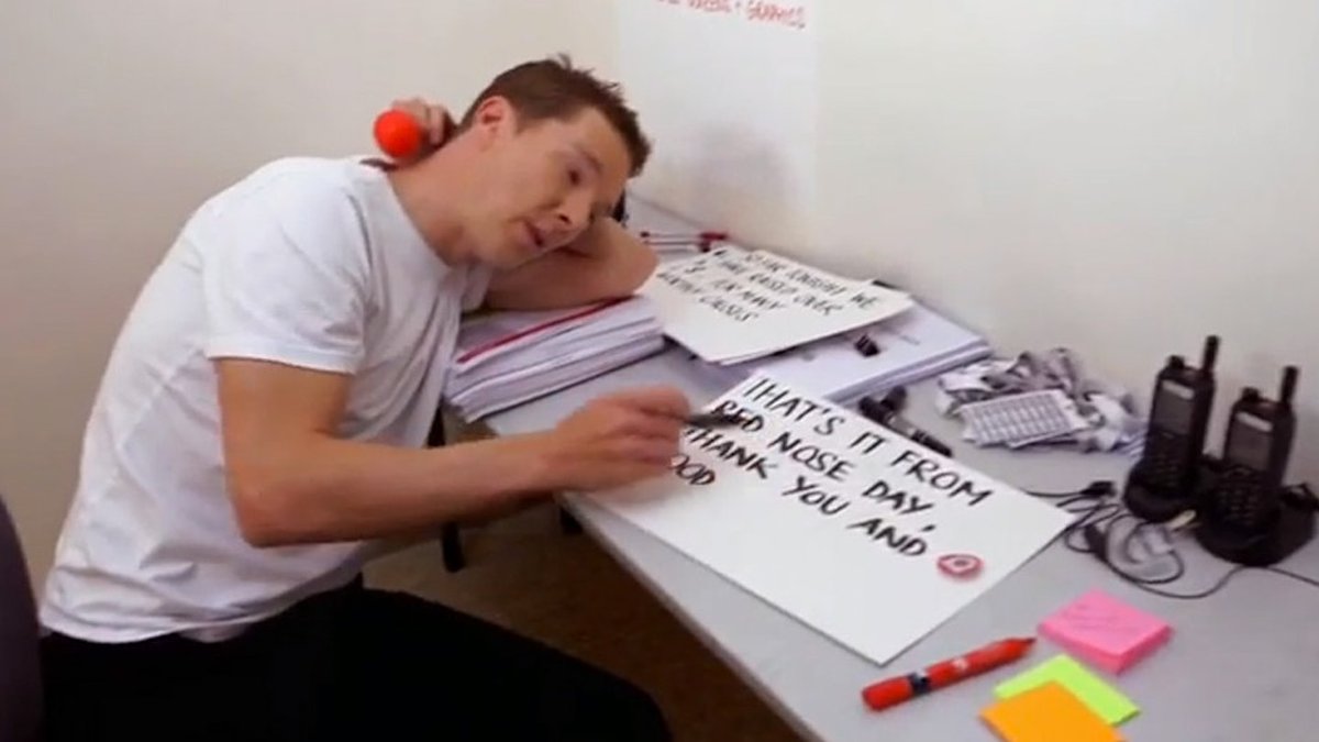 sapw's tweet image. Happy #WorldFlourDay &amp;amp;  #RedNoseDay #BenedictCumberbatch #OliviaColeman