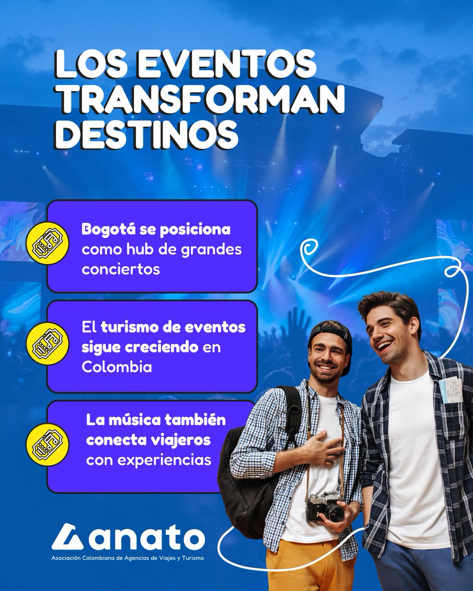 🎶 Cuando la música suena, Bogotá crece 🎶

El <a href="/Festereopicnic_/">Festival Estéreo Picnic</a> impulsa el turismo, atrae visitantes de todo el mundo y posiciona a la ciudad como un destino cultural clave en la región.

Un evento que conecta experiencias, cultura y desarrollo para Bogotá. 🌎✨
<a href="/PaulaCortesC/">Paula Cortés Calle</a>