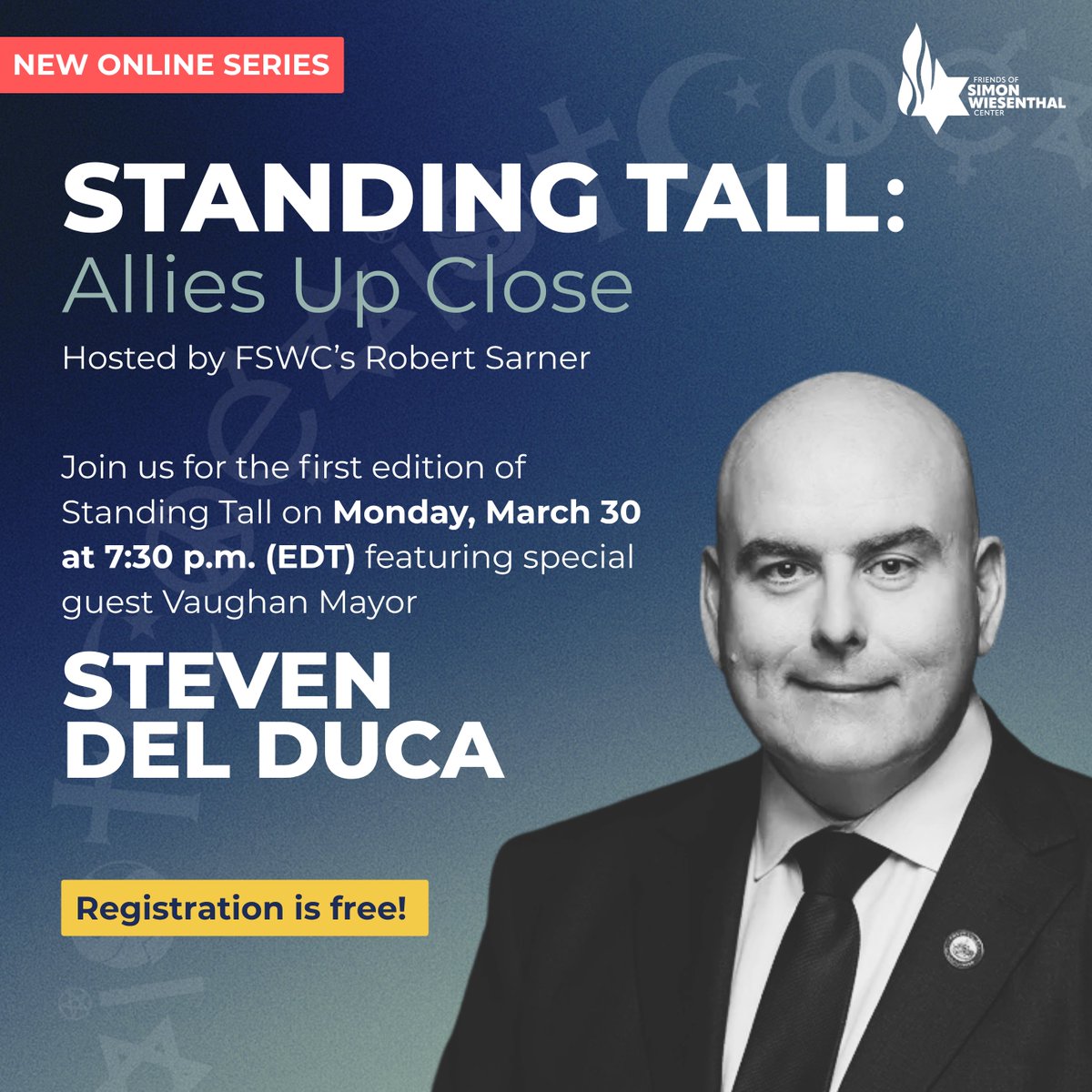 Friends of Simon Wiesenthal Center tweet media