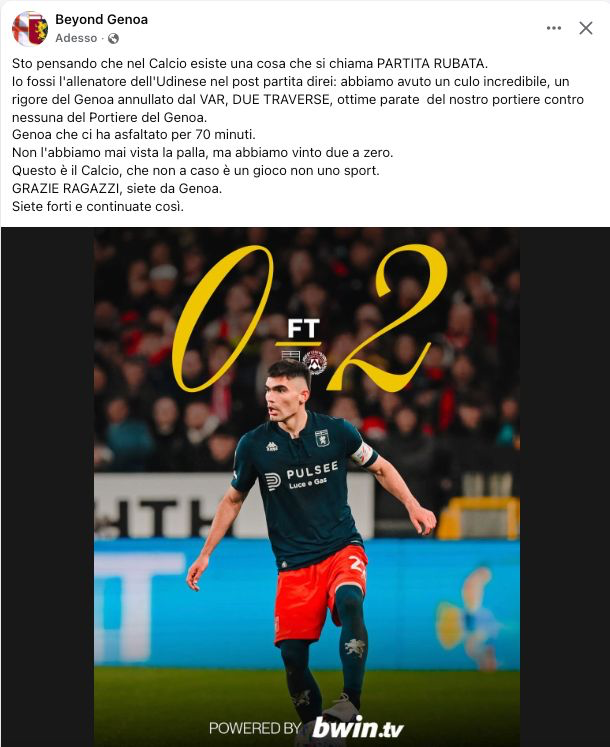 Beyond Genoa tweet media