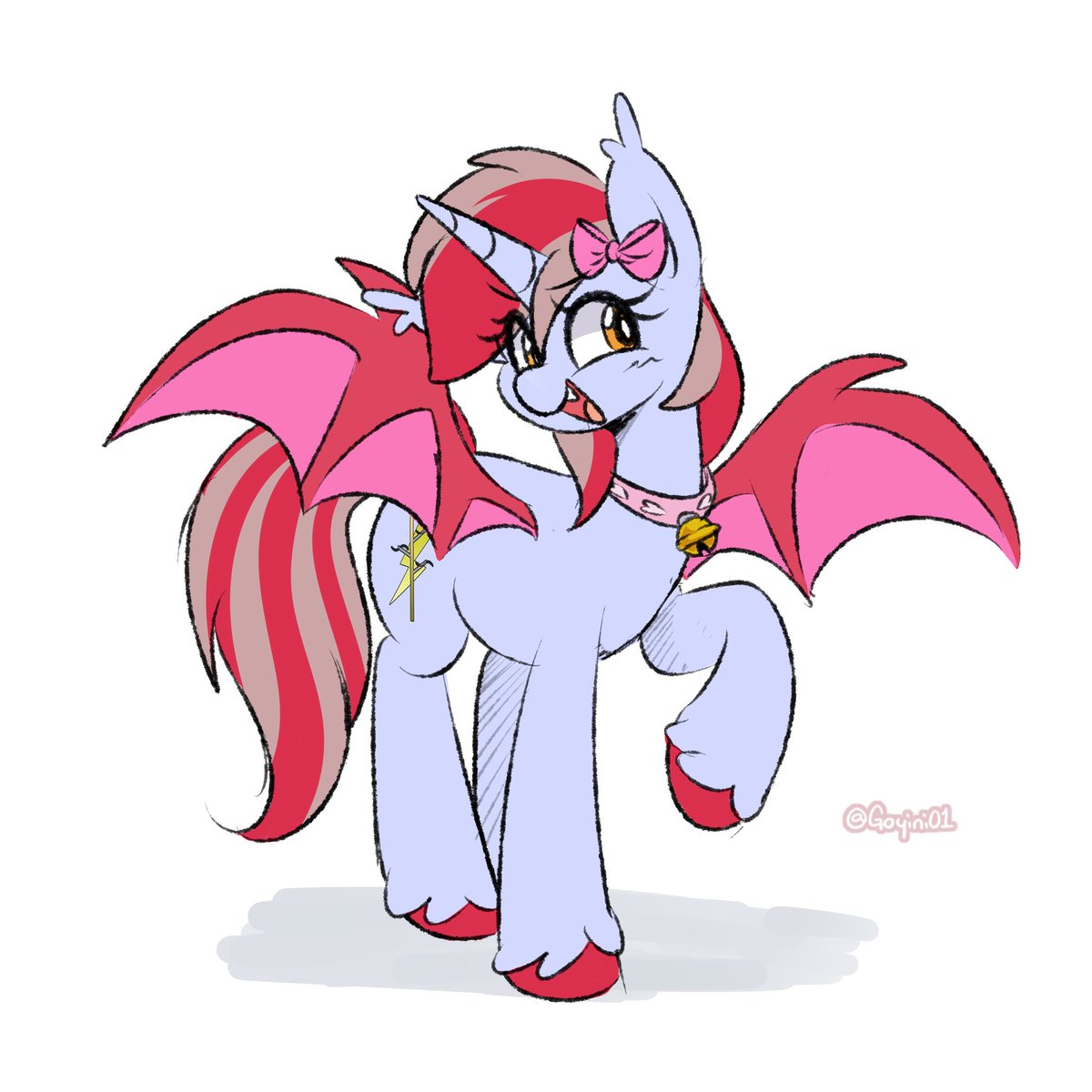 🎀Lil'Cinnamon/Bow unicorn/irl mare tweet media