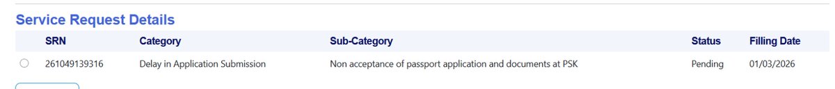 PParsekar's tweet photo. @passportsevamea, @MEAIndia 
Passport application pending for more than two and half months. Query related to application pending for 20 days with deadline on 22nd March. Can I get some help for this. It's for a senior citizen. https://t.co/PzApwhLiTe