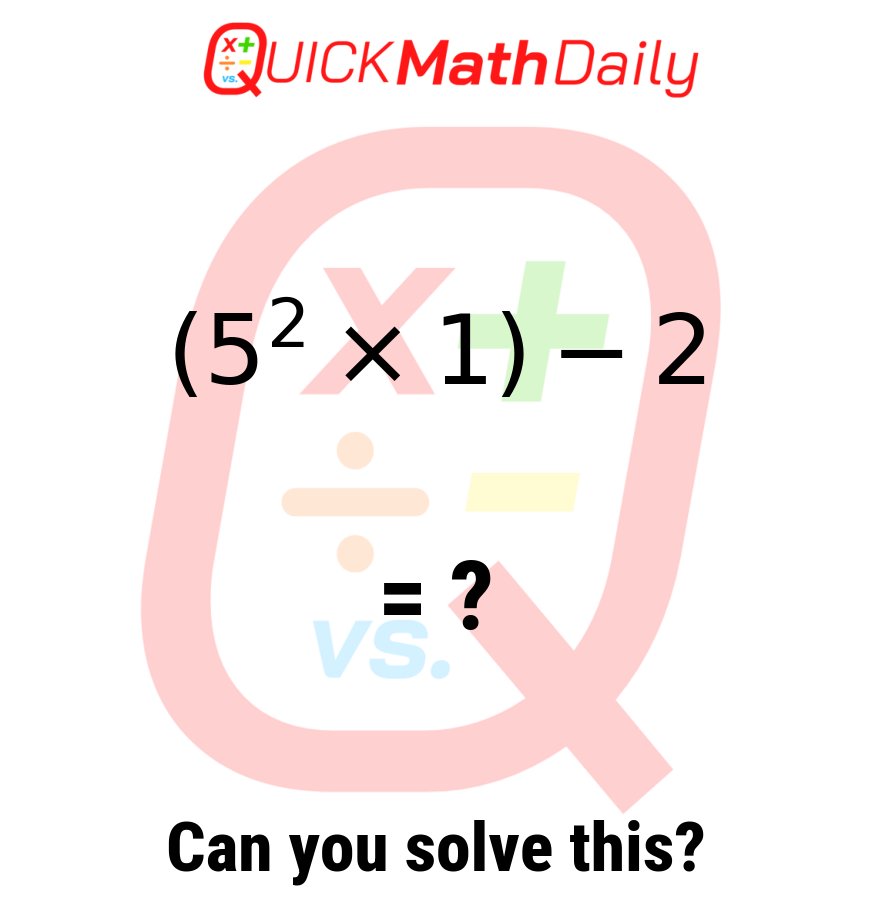 Quick Math Daily Brain Boost 🧠 tweet media