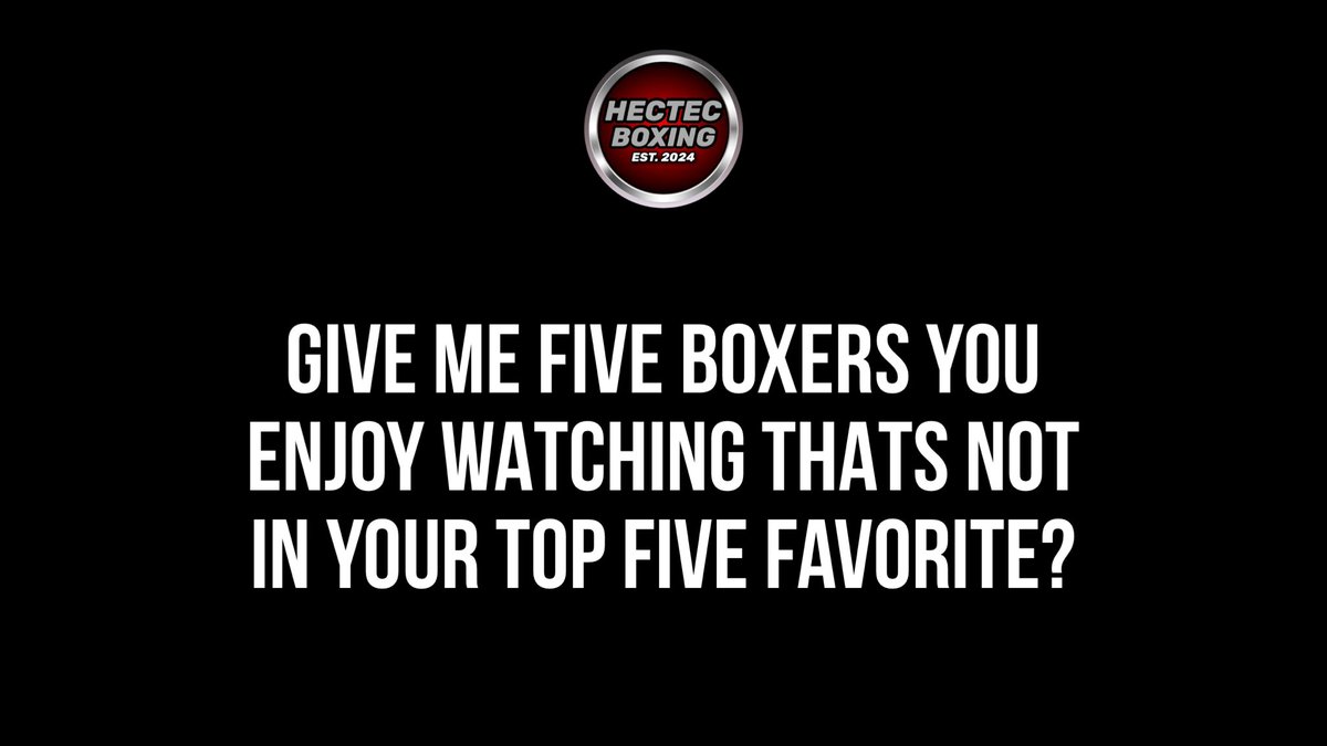 𝐻𝐸𝐶𝑇𝐸𝐶 𝐵𝑂𝑋𝐼𝑁𝐺 tweet media