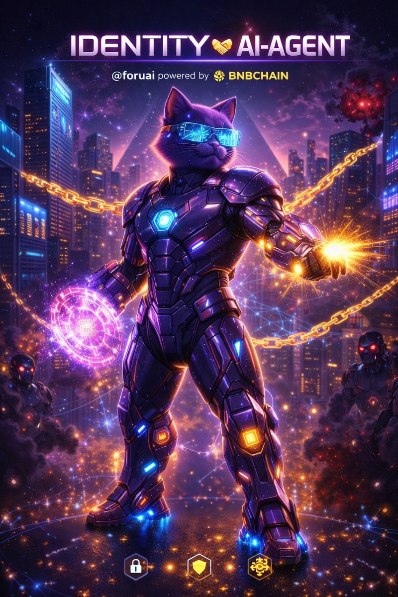 DwyMarthen's tweet photo. 💡IDENTITY 🤝 AI-AGENT💡
"FORUAI Transforms Identity & Collaboration from Separate to Integrated"
Before @foruai on @BNBCHAIN, wallet-based identities were disconnected – Wallet A & Wallet B each had their own token balances & transaction histories, with no connection.
#AIDID https://t.co/ap3TEziRJZ