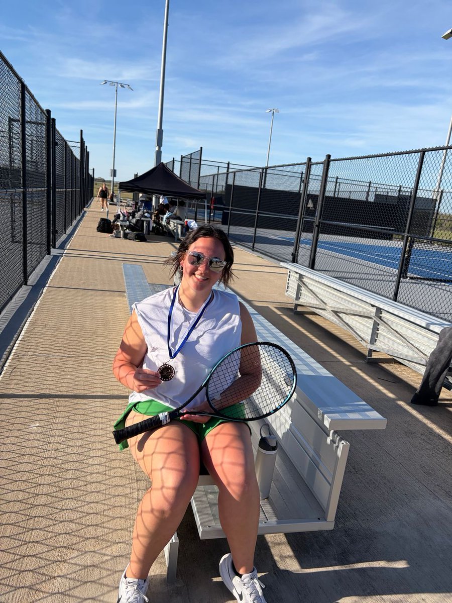 BrenhamISD's tweet photo. 🎾🏆 Cub Tennis Results 🏆🎾

• Madilyn Schaper – 3rd, Varsity Girls Singles (Montgomery)
• Maddison Molitor – 3rd, JV Girls Singles (Navasota)
• Tynes Williams &amp; Rebel Hord – 2nd, JV Boys Doubles (Navasota)
• Rehan Shahzad – 2nd, JV Boys Singles (Navasota)

Great work! https://t.co/h0G3sz5ZCl