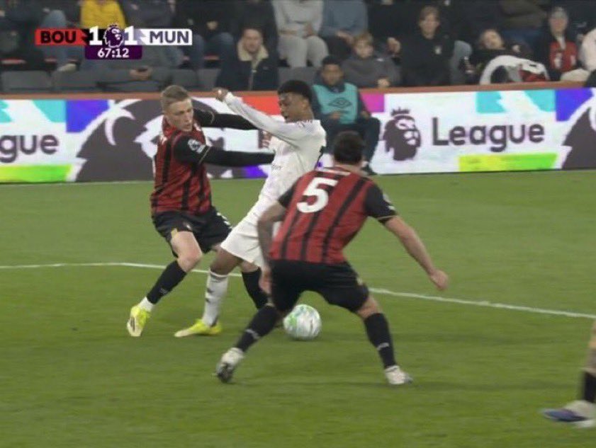 Penalty and red card                            No Foul