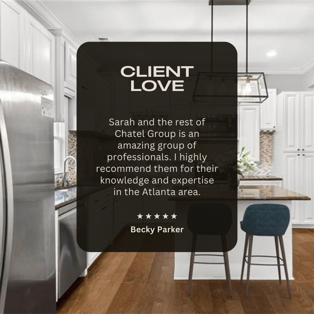 Client love like this never gets old 🙌
Helping our clients navigate the Atlanta market with confidence is exactly what we’re here for—and reviews like this remind us why we love what we do ❤️