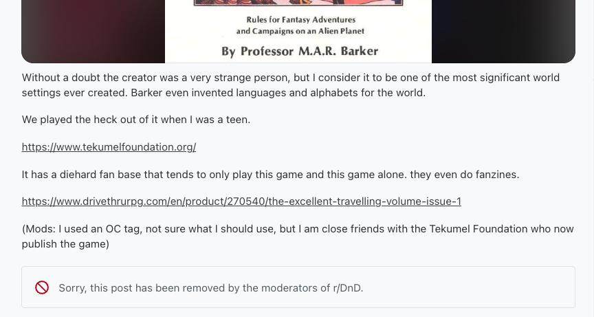 The Fellowship of the Thing - Official Blackmoor tweet media