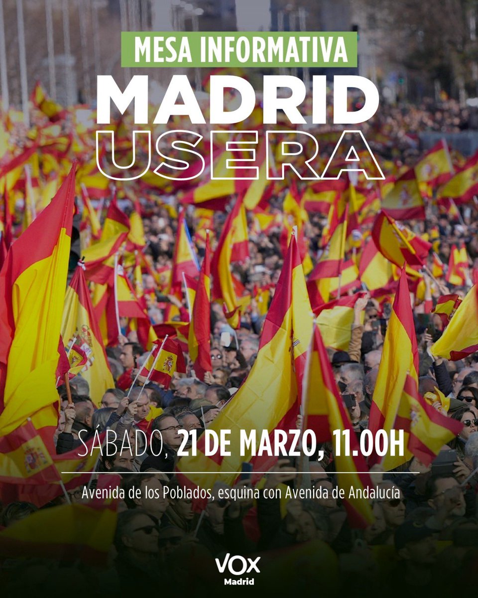 VOX Usera 🇪🇸 tweet media