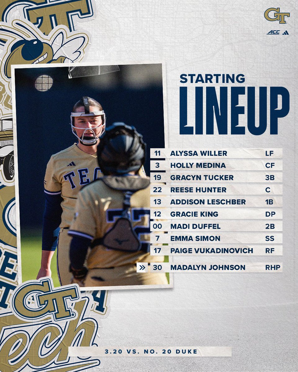 Georgia Tech Softball 🥇🥇🥇🥇🥇 tweet media